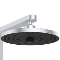 Coloană de duș Ideal Standard Ceratherm Alu+, termostatată, 2 jeturi, silver